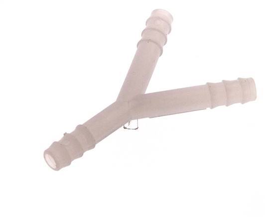Conector de manguera en Y de PVDF de 6 mm (1/4'') [2 piezas]