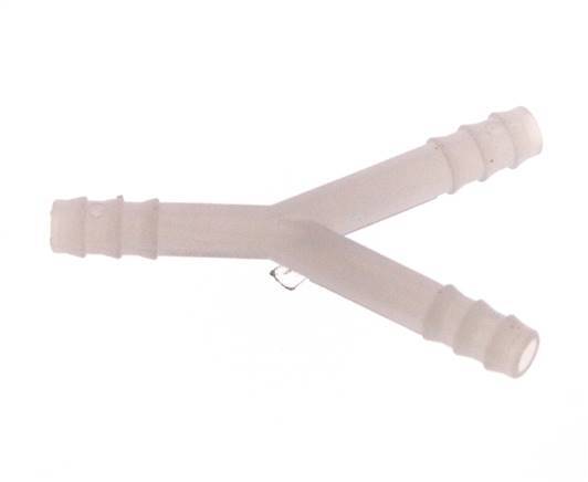 Conector de manguera en Y de PVDF de 6 mm (1/4'') [2 piezas]