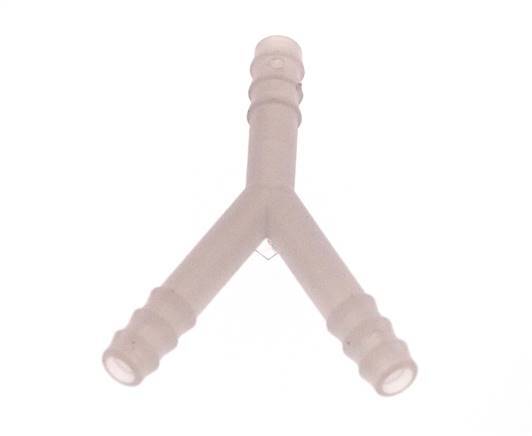 Conector de manguera en Y de PVDF de 6 mm (1/4'') [2 piezas]