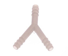 Conector de manguera en Y de PVDF de 6 mm (1/4'') [2 piezas]