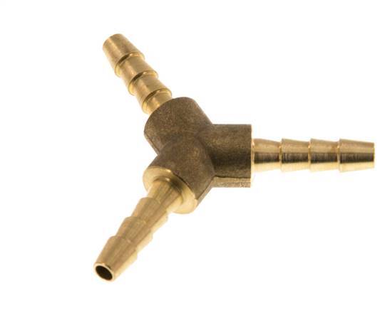 Conector de manguera en Y de latón de 5 mm [2 piezas]