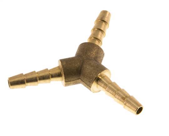 Conector de manguera en Y de latón de 5 mm [2 piezas]