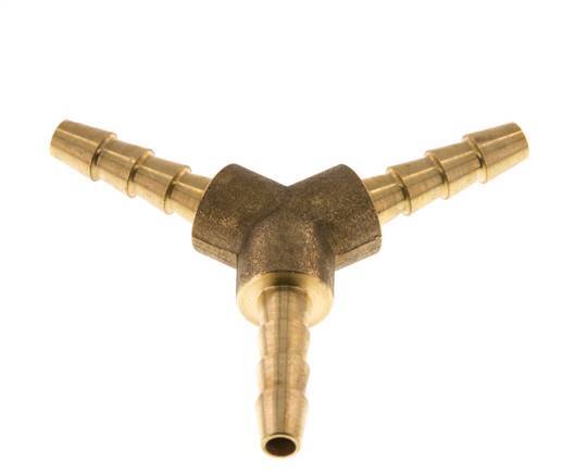 Conector de manguera en Y de latón de 5 mm [2 piezas]