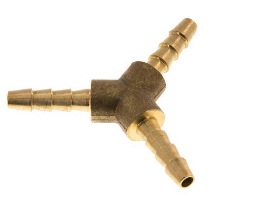Conector de manguera en Y de latón de 5 mm [2 piezas]