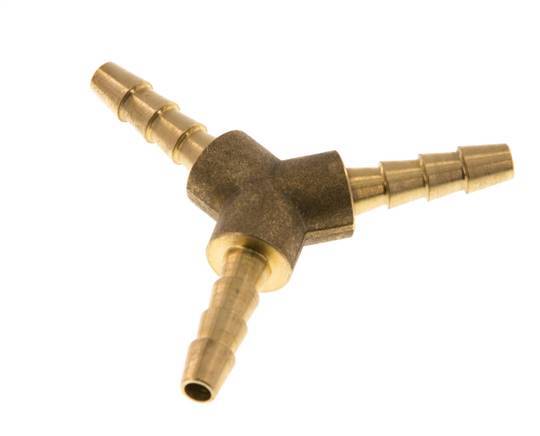 Conector de manguera en Y de latón de 5 mm [2 piezas]