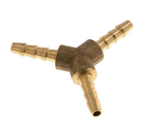 Conector de manguera en Y de latón de 5 mm [2 piezas]