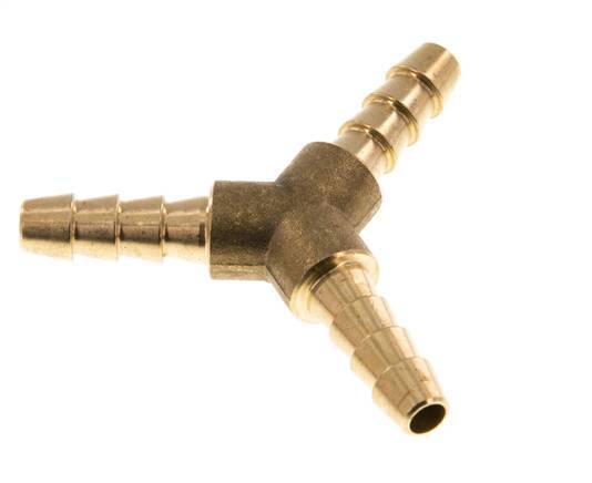 Conector de manguera en Y de latón de 6 mm (1/4'') [2 piezas]