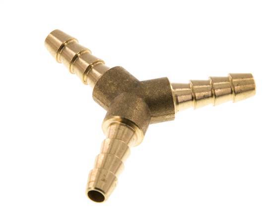 Conector de manguera en Y de latón de 6 mm (1/4'') [2 piezas]