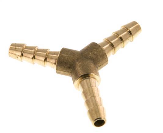 Conector de manguera en Y de latón de 6 mm (1/4'') [2 piezas]