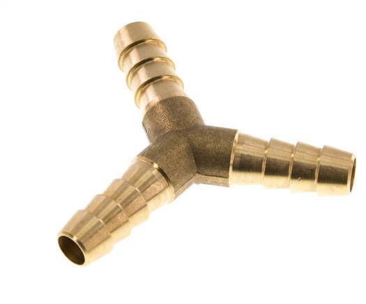 Conector de manguera en Y de latón de 8 mm (5/16'') [2 piezas]