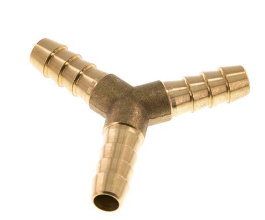 Conector de manguera en Y de latón de 8 mm (5/16'') [2 piezas]