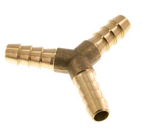 Conector de manguera en Y de latón de 8 mm (5/16'') [2 piezas]