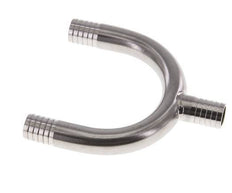 Conector de manguera en Y de acero inoxidable 1.4301 de 13 mm (1/2'')