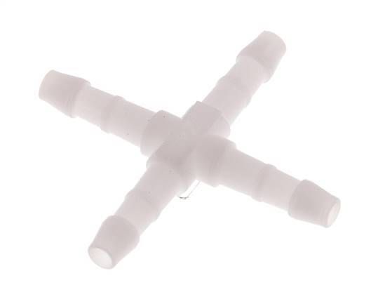 Conector de manguera en cruz de POM de 4 mm [10 piezas]