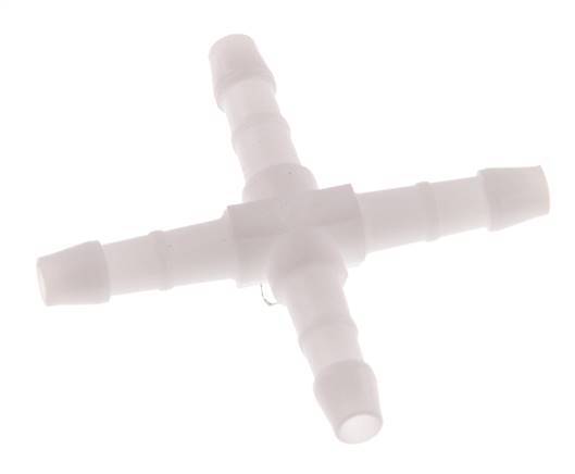 Conector de manguera en cruz de POM de 4 mm [10 piezas]