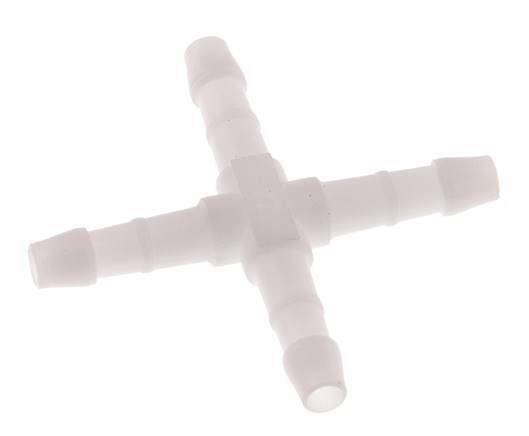 Conector de manguera en cruz de POM de 4 mm [10 piezas]