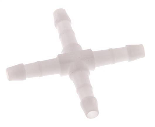 Conector de manguera en cruz de POM de 4 mm [10 piezas]