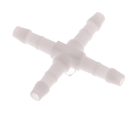 Conector de manguera en cruz de POM de 4 mm [10 piezas]