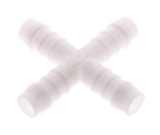 Conector de manguera transversal de POM de 12 mm [2 piezas]
