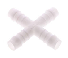 Conector de manguera transversal de POM de 12 mm [2 piezas]
