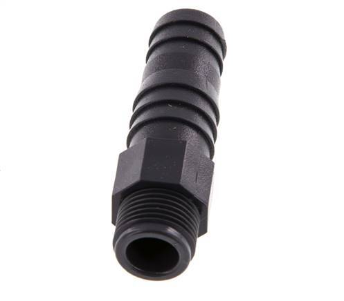 Barra de manguera de PVC de 16 mm (5/8'') y G3/8'' macho 64mm EN 1452-3 [5 Piezas]