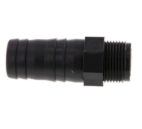 Boquilla de PVC de 25 mm (1'') y G3/4'' macho 76mm EN 1452-3 [5 Piezas]