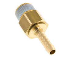 Lengüeta de manguera de latón de 6 mm (1/4'') y R3/8'' macho NBR giratorio