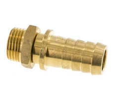 Barra de manguera de latón de 19 mm (3/4'') y R1/2'', macho FKM giratorio