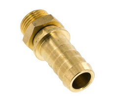 Barra de manguera de latón de 19 mm (3/4'') y R1/2'', macho FKM giratorio