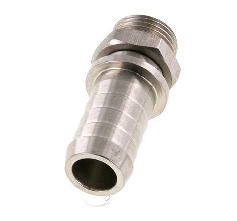 19 mm (3/4'') y R1/2'' Acero inoxidable 1.4301 Manguito macho FKM Giratorio