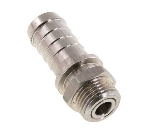 19 mm (3/4'') y R1/2'' Acero inoxidable 1.4301 Manguito macho FKM Giratorio