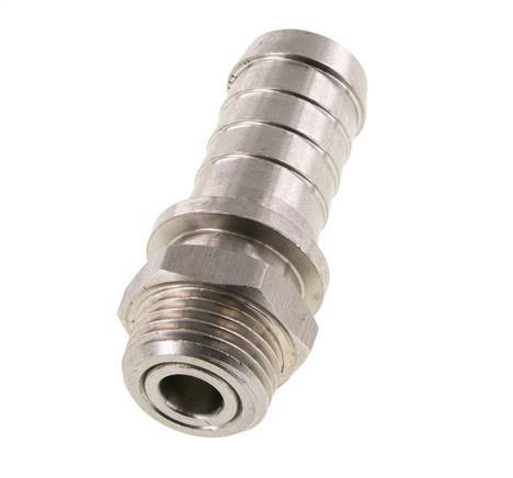 19 mm (3/4'') y R1/2'' Acero inoxidable 1.4301 Manguito macho FKM Giratorio