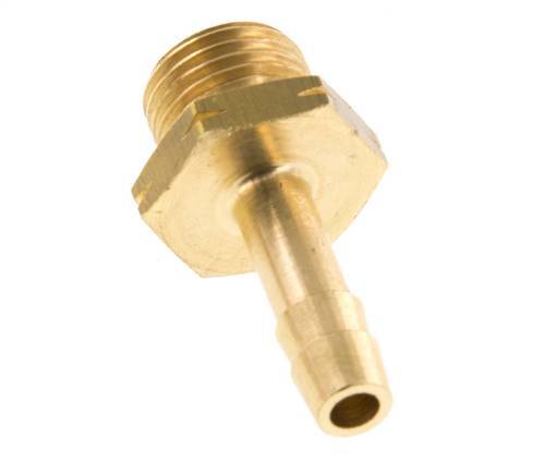 Barra de manguera de latón macho de 6 mm (1/4'') y G1/4'' [2 piezas]