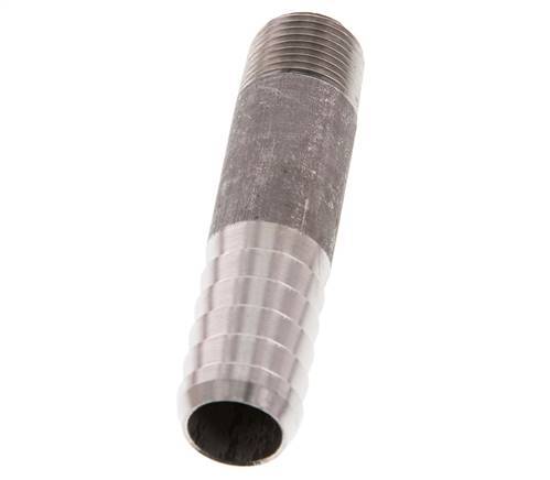 16 mm (5/8'') y R3/8'' Acero inoxidable 1.4571 Boquilla macho 70mm