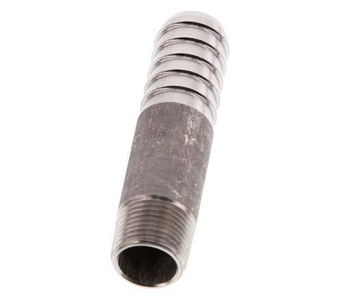 16 mm (5/8'') y R3/8'' Acero inoxidable 1.4571 Boquilla macho 70mm