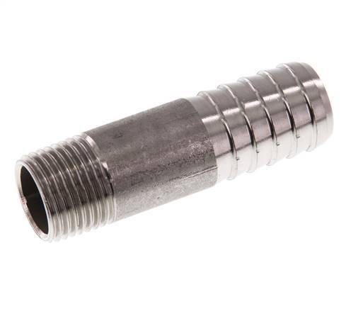 19 mm (3/4'') y R1/2'' Acero inoxidable 1.4571 Boquilla macho 70mm