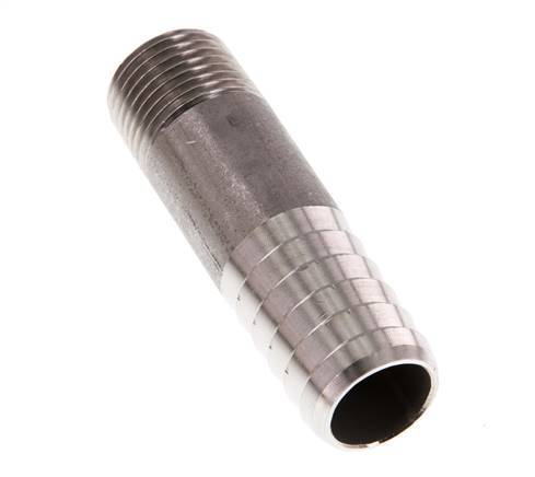19 mm (3/4'') y R1/2'' Acero inoxidable 1.4571 Boquilla macho 70mm