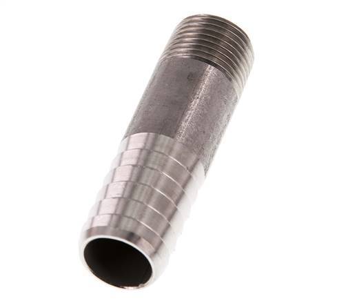 19 mm (3/4'') y R1/2'' Acero inoxidable 1.4571 Boquilla macho 70mm