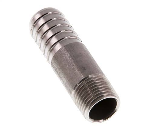 19 mm (3/4'') y R1/2'' Acero inoxidable 1.4571 Boquilla macho 70mm