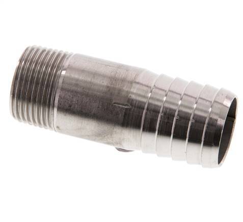 25 mm (1'') y R3/4'' Acero inoxidable 1.4571 Boquilla macho 70mm