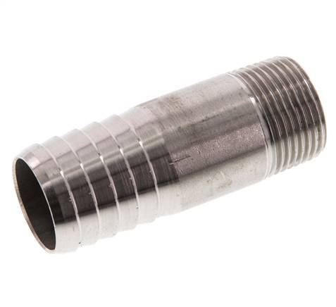 25 mm (1'') y R3/4'' Acero inoxidable 1.4571 Boquilla macho 70mm
