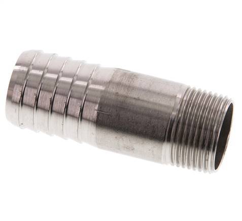 25 mm (1'') y R3/4'' Acero inoxidable 1.4571 Boquilla macho 70mm