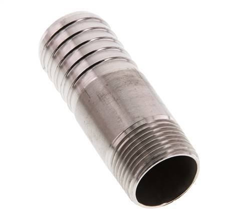 25 mm (1'') y R3/4'' Acero inoxidable 1.4571 Boquilla macho 70mm