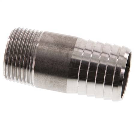 32 mm (1-1/4'') y R1'' Acero inoxidable 1.4571 Boquilla macho 70mm