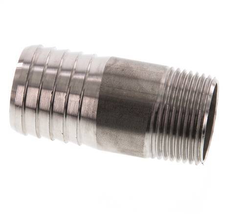 32 mm (1-1/4'') y R1'' Acero inoxidable 1.4571 Boquilla macho 70mm