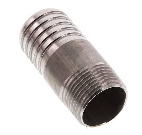32 mm (1-1/4'') y R1'' Acero inoxidable 1.4571 Boquilla macho 70mm