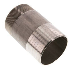 75 mm (3'') y R2-1/2'' Acero inoxidable 1.4571 Boquilla macho 120mm