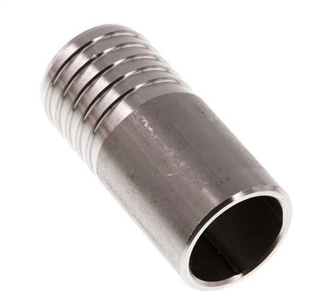 32 mm (1-1/4'') y 33,7 mm (1'') Acero inoxidable 1.4571 Extremo para soldar de la boquilla de la manguera 70mm