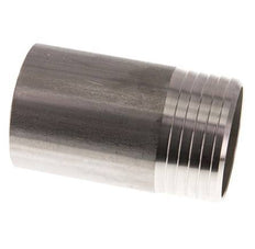 60 mm y 60,3 mm (2'') Acero inoxidable 1.4571 Extremo para soldar de la boquilla de la manguera 100mm