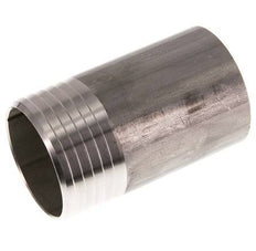 60 mm y 60,3 mm (2'') Acero inoxidable 1.4571 Extremo para soldar de la boquilla de la manguera 100mm